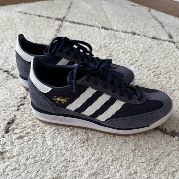 Adidas SL 72 RS Shoes Price Navy Blue size 7.5 men's/size 8.5 women's - Picture 2 of 6
